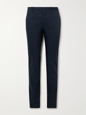 TeknoSartorial Slim-Fit Cotton-Blend Poplin Trousers