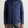 Venezia 1951 Cotton and Linen-Blend Twill Chore Jacket - FR Venezia 1951 Cotton and Linen-Blend Twill Chore Jacket - FR