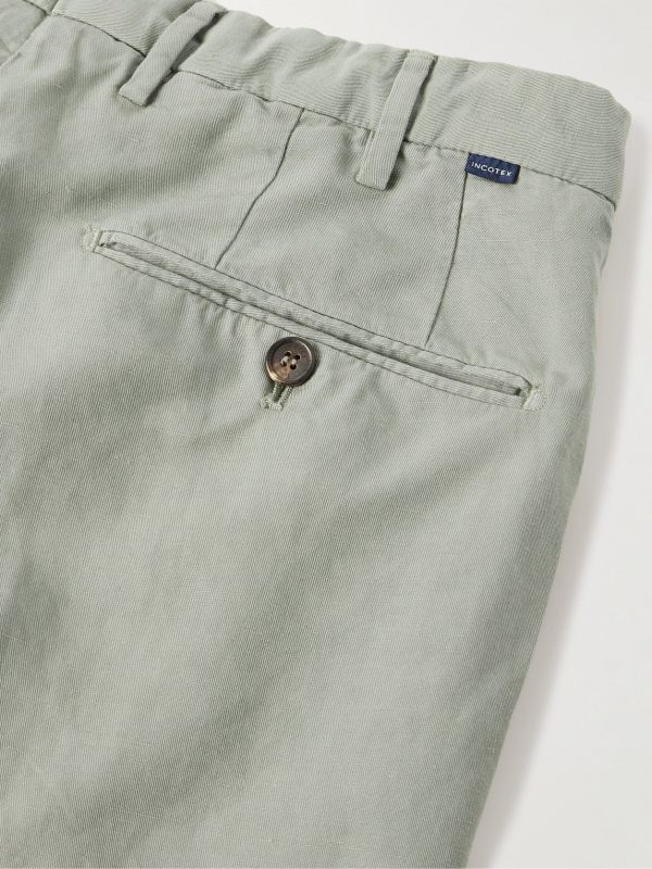 Venezia 1951 Slim-Fit Garment-Dyed Chinolino Trousers - CU Venezia 1951 Slim-Fit Garment-Dyed Chinolino Trousers - CU
