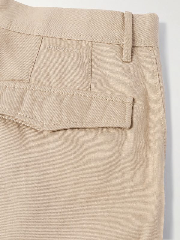 Straight-Leg Linen and Cotton-Blend Twill Bermuda Shorts - CU