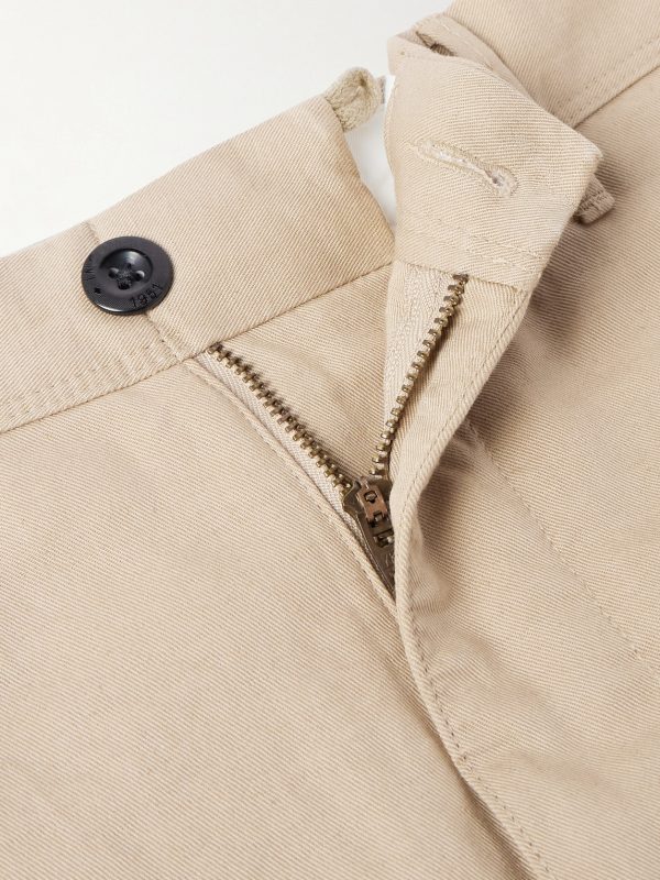 Straight-Leg Linen and Cotton-Blend Twill Bermuda Shorts - E1