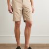 Straight-Leg Linen and Cotton-Blend Twill Bermuda Shorts - FR