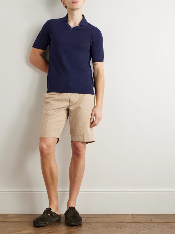 Straight-Leg Linen and Cotton-Blend Twill Bermuda Shorts - OU