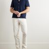 Zanone Camp-Collar Cotton-Jersey Shirt - OU Zanone Camp-Collar Cotton-Jersey Shirt - OU