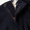 Slim-Fit Pleated Cotton-Twill Trousers - E1 Slim-Fit Pleated Cotton-Twill Trousers - E1