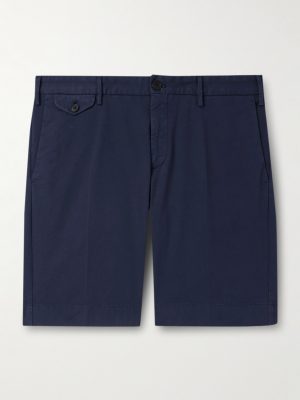 Venezia 1951 Slim-Fit Straight-Leg Cotton-Blend Bermuda Shorts Venezia 1951 Slim-Fit Straight-Leg Cotton-Blend Bermuda Shorts
