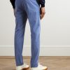 Venezia 1951 Slim-Fit Stretch-Cotton Twill Trousers - BK Venezia 1951 Slim-Fit Stretch-Cotton Twill Trousers - BK