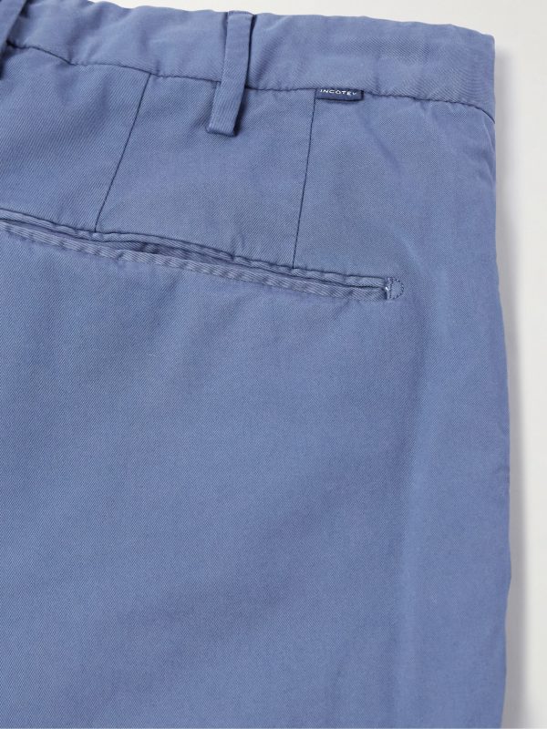 Venezia 1951 Slim-Fit Stretch-Cotton Twill Trousers - CU Venezia 1951 Slim-Fit Stretch-Cotton Twill Trousers - CU