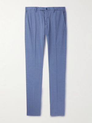 Venezia 1951 Slim-Fit Stretch-Cotton Twill Trousers Venezia 1951 Slim-Fit Stretch-Cotton Twill Trousers