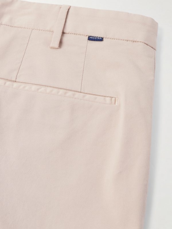 Venezia 1951 Slim-Fit Straight-Leg Cotton-Blend Bermuda Shorts - CU Venezia 1951 Slim-Fit Straight-Leg Cotton-Blend Bermuda Shorts - CU
