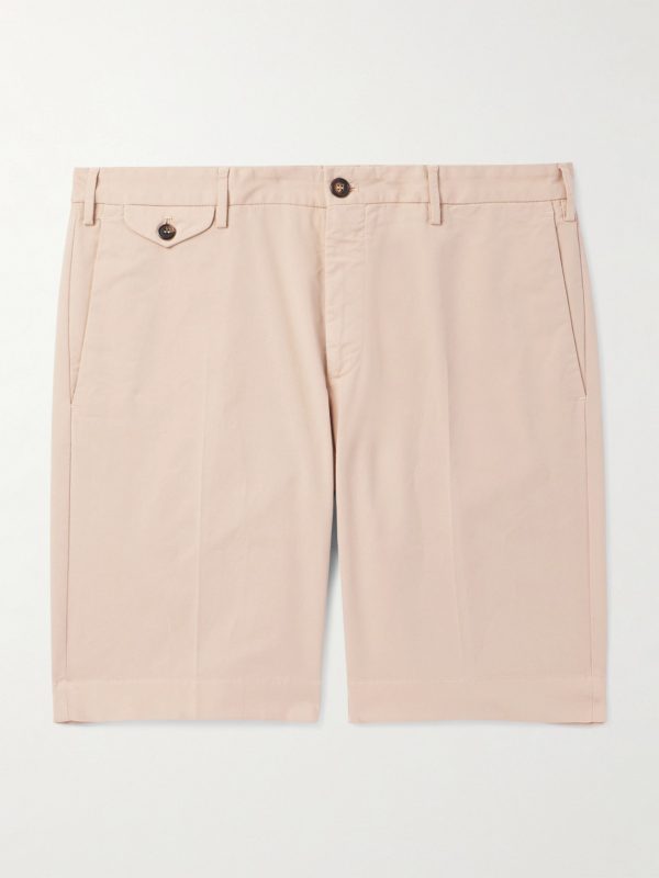 Venezia 1951 Slim-Fit Straight-Leg Cotton-Blend Bermuda Shorts Venezia 1951 Slim-Fit Straight-Leg Cotton-Blend Bermuda Shorts