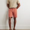Venezia 1951 Slim-Fit Straight-Leg Cotton-Blend Bermuda Shorts - OU Venezia 1951 Slim-Fit Straight-Leg Cotton-Blend Bermuda Shorts - OU