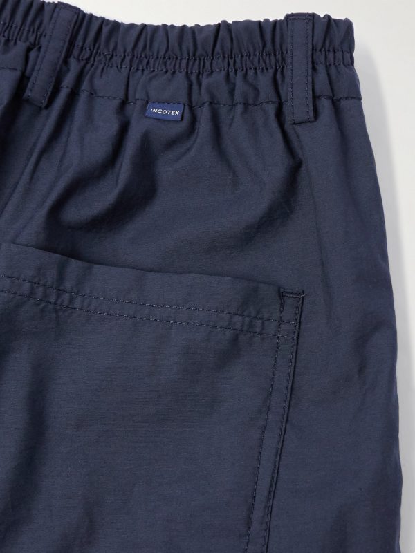 Teknosartorial Wide-Leg Cotton-Blend Shorts - CU Teknosartorial Wide-Leg Cotton-Blend Shorts - CU