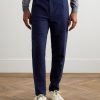 Zanone Slim-Fit Straight-Leg Pleated Cotton Trousers - FR