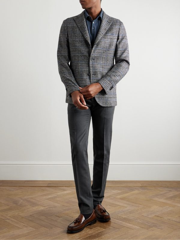 TeknoSartorial Slim-Fit Tapered Woven Trousers - OU TeknoSartorial Slim-Fit Tapered Woven Trousers - OU