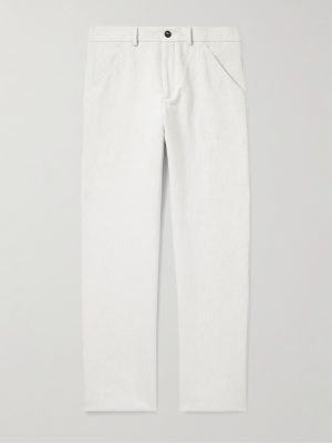 Venezia 1951 Straight-Leg Cotton and Linen-Blend Twill Trousers Venezia 1951 Straight-Leg Cotton and Linen-Blend Twill Trousers