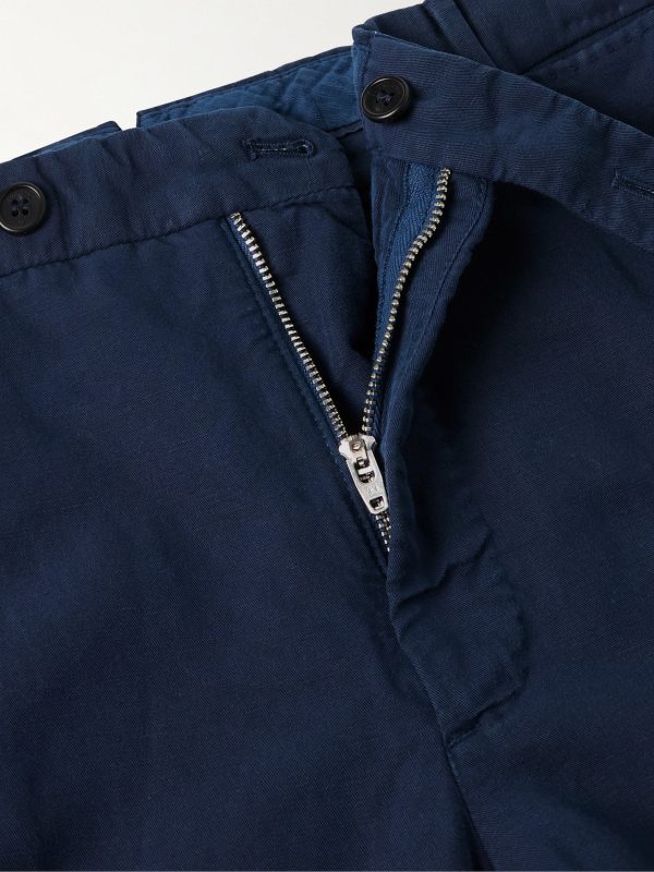 Venezia 1951 Slim-Fit Garment-Dyed Chinolino Trousers - E1 Venezia 1951 Slim-Fit Garment-Dyed Chinolino Trousers - E1
