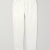 Slim-Fit Panama Stretch-Cotton Canvas Trousers