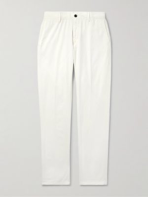Slim-Fit Panama Stretch-Cotton Canvas Trousers Slim-Fit Panama Stretch-Cotton Canvas Trousers