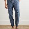 Teknosartorial Slim-Fit Tapered Cotton-Blend Poplin Drawstring Trousers - FR Teknosartorial Slim-Fit Tapered Cotton-Blend Poplin Drawstring Trousers - FR