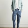 Teknosartorial Slim-Fit Tapered Cotton-Blend Poplin Drawstring Trousers - OU Teknosartorial Slim-Fit Tapered Cotton-Blend Poplin Drawstring Trousers - OU