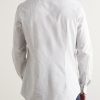 Glanshirt Slim-Fit Spread-Collar Striped Cotton Oxford Shirt - BK Glanshirt Slim-Fit Spread-Collar Striped Cotton Oxford Shirt - BK