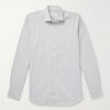 Glanshirt Slim-Fit Spread-Collar Striped Cotton Oxford Shirt Glanshirt Slim-Fit Spread-Collar Striped Cotton Oxford Shirt