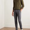 Venezia 1951 Slim-Fit Cotton-Blend Poplin Trousers - OU Venezia 1951 Slim-Fit Cotton-Blend Poplin Trousers - OU