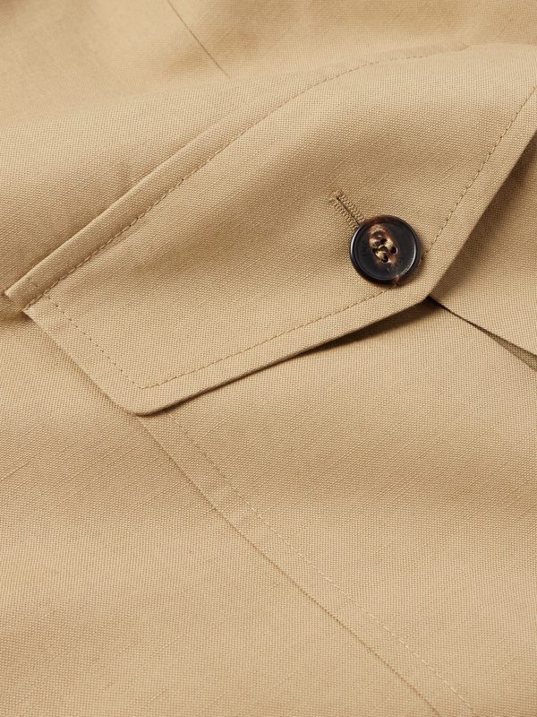 Venezia 1951 Cotton and Linen-Blend Canvas Overshirt - E1 Venezia 1951 Cotton and Linen-Blend Canvas Overshirt - E1