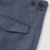 Venezia 1951 Tapered Pleated Linen, Wool and Silk-Blend Trousers - CU Venezia 1951 Tapered Pleated Linen, Wool and Silk-Blend Trousers - CU