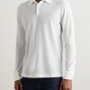 Zanone Slim-Fit Cotton-Piqué Polo Shirt - FR Zanone Slim-Fit Cotton-Piqué Polo Shirt - FR