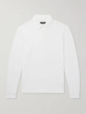 Zanone Slim-Fit Cotton-Piqué Polo Shirt Zanone Slim-Fit Cotton-Piqué Polo Shirt