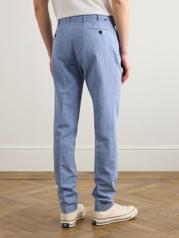 Venezia 1951 Tapered Pleated Ice Crêpe Trousers - BK