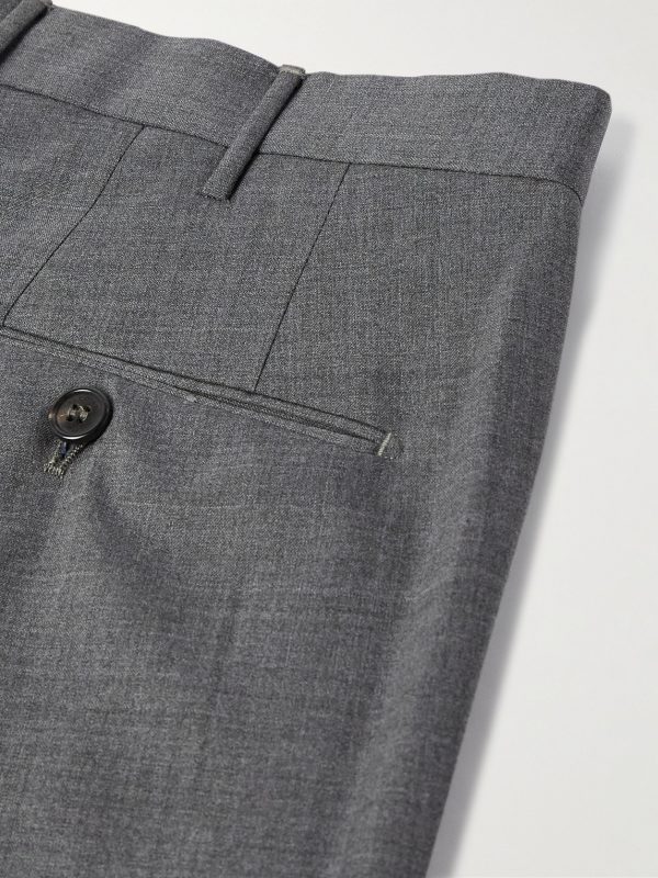 Venezia 1951 Slim-Fit Virgin Wool Trousers - CU