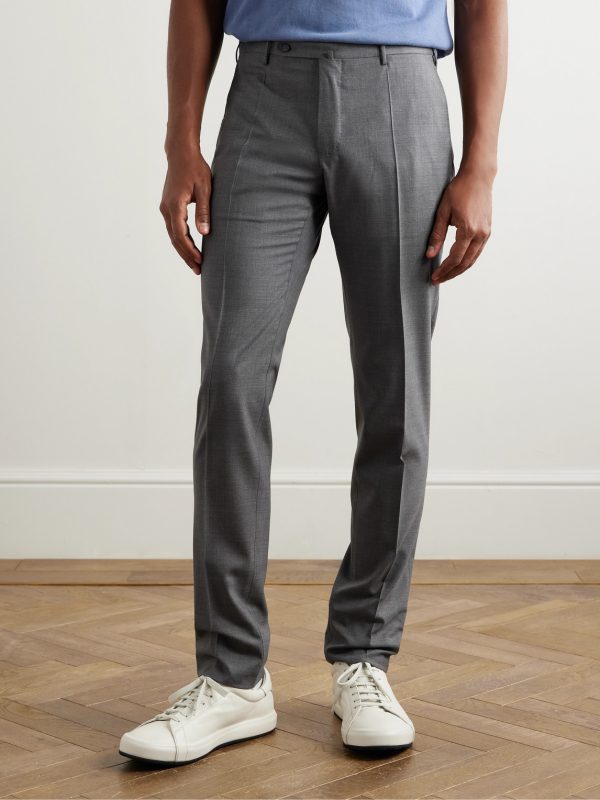 Venezia 1951 Slim-Fit Virgin Wool Trousers - FR