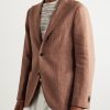 Venezia 1951 Slim-Fit Garment-Dyed Linen Suit Jacket - FR Venezia 1951 Slim-Fit Garment-Dyed Linen Suit Jacket - FR