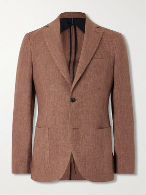 Venezia 1951 Slim-Fit Garment-Dyed Linen Suit Jacket Venezia 1951 Slim-Fit Garment-Dyed Linen Suit Jacket