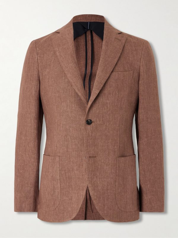 Venezia 1951 Slim-Fit Garment-Dyed Linen Suit Jacket Venezia 1951 Slim-Fit Garment-Dyed Linen Suit Jacket