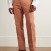 Venezia 1951 Slim-Fit Garment-Dyed Chinolino Trousers - FR Venezia 1951 Slim-Fit Garment-Dyed Chinolino Trousers - FR