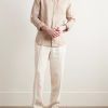 Glanshirt Grandad-Collar Linen Shirt - OU Glanshirt Grandad-Collar Linen Shirt - OU