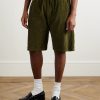Wide-Leg Cotton-Corduroy Utility Shorts - FR Wide-Leg Cotton-Corduroy Utility Shorts - FR