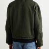 Utility Heavyweight Structured-Fleece Cotton-Jersey Jacket - BK Utility Heavyweight Structured-Fleece Cotton-Jersey Jacket - BK