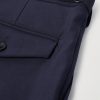 Slim-Fit Straight-Leg Wool Trousers - CU