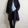 Slim-Fit Straight-Leg Wool Trousers - OU