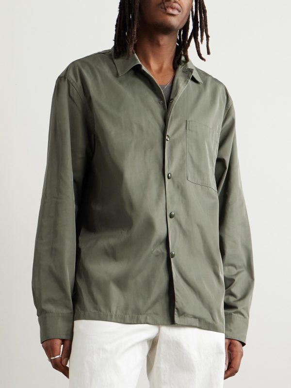 Camp-Collar Shell Shirt - FR Camp-Collar Shell Shirt - FR