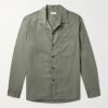 Camp-Collar Shell Shirt Camp-Collar Shell Shirt