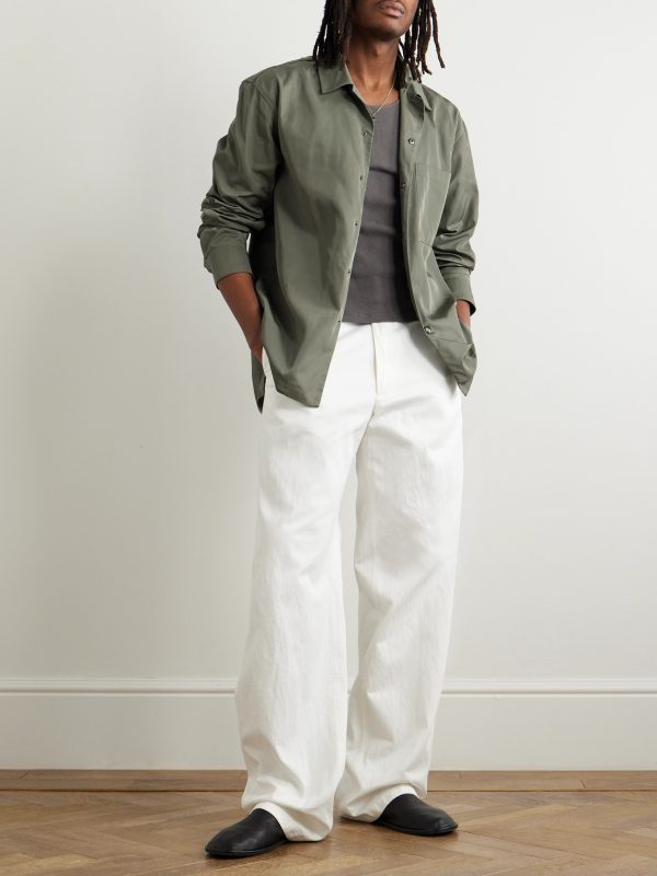 Camp-Collar Shell Shirt - OU Camp-Collar Shell Shirt - OU