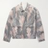 Floral-Print Denim Jacket Floral-Print Denim Jacket