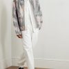 Floral-Print Denim Jacket - OU Floral-Print Denim Jacket - OU