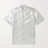 Double-Faced Crinkled-Shell Shirt